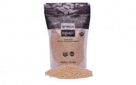 Bytewise Organic Urad Gota (Black Gram Whole White)  Pack  500 grams